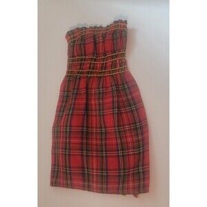 1980 Barbie Superstar My First Fashion Doll Plaid Dress #1913 Vintage